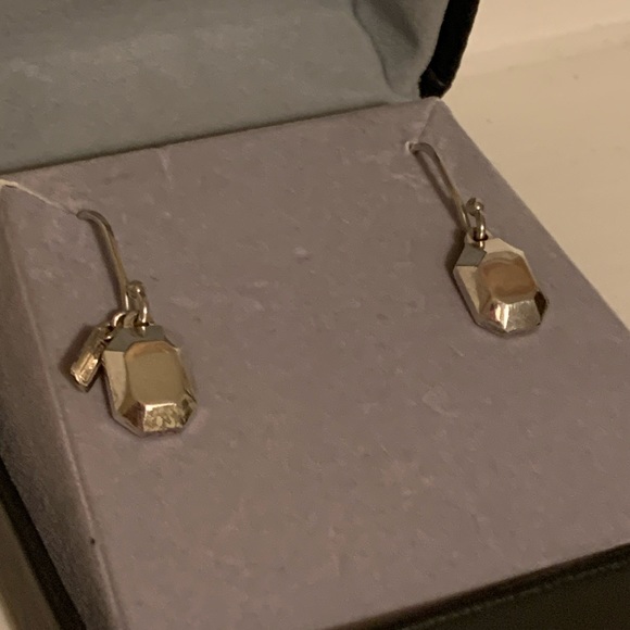 Coach sterling silver earrings - Picture 2 of 4